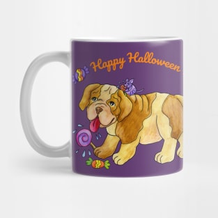 Sweet Halloween Bulldog 1 Mug